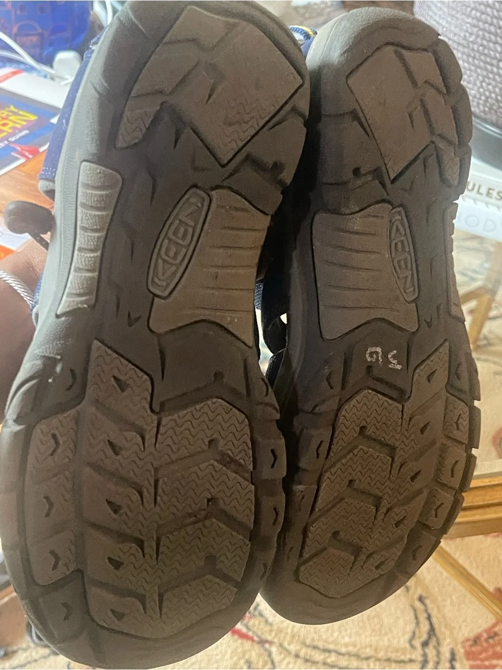 KEEN Newport H2 Navy Blue Water Hiking Sandals 7